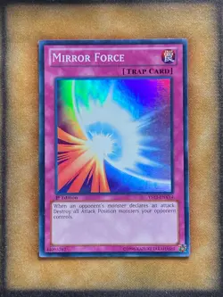 Yugioh Mirror Force YS13-ENV14 Super Rare 1st Ed NM - Image 1