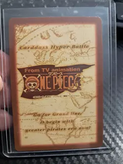 BANDAI One Piece Hyper Battle MONKEY D LUFFY HOLO FOIL 1ST TCG CCG FOR IP C398 - Image 2