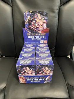 8X One Piece Double Packs Set 9 OP14 - The Azure Sea’s Seven - Image 1