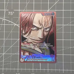 Shanks OP09-001 Alt Art Leader - Emperors in the New World - One Piece - English - Image 1
