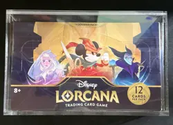 Disney Lorcana: The First Chapter - Booster Box - New Sealed With Acrylic Case - Image 1