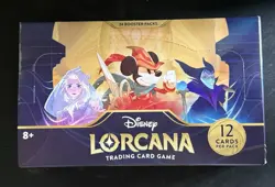 Disney Lorcana: The First Chapter - Booster Box - New Sealed With Acrylic Case - Image 2