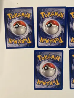 1st Edition German Base Set Lot Of 5 Cards - Pokemon - NM Glutexo Nidoran & More - Image 4