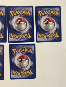 1st Edition German Base Set Lot Of 5 Cards - Pokemon - NM Glutexo Nidoran & More - Image 5