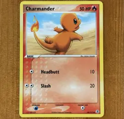 Charmander 58/112, VLP, FireRed & LeafGreen (2004), Vintage Pokemon TCG Cards - Image 1