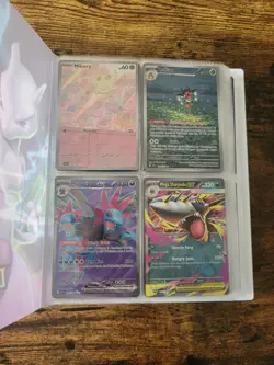 Pokemon TCG Bulk Card Bundle Job Lot 205 Cards Full Art Holo Rare PACK FRESH - Image 1