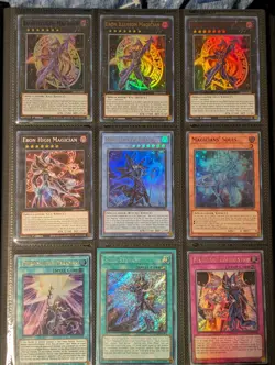 Yu-Gi-Oh DMG And I.P. Portfolio Set. Mixed Rarity Cards Full Binders. 2nd List - Image 2