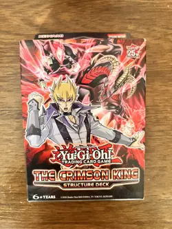 Yu-Gi-Oh Cards - THE CRIMSON KING - Structure Deck - New Factory Sealed - Image 1