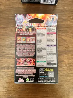 Yu-Gi-Oh Cards - THE CRIMSON KING - Structure Deck - New Factory Sealed - Image 3