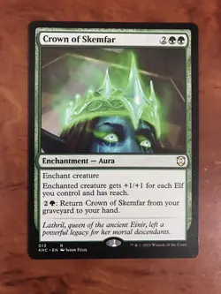 Crown of Skemfar MTG Magic the Gathering Card NM Mint Kaldheim Commander KHC - Image 1