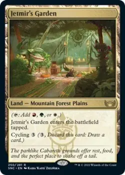 Jetmir's Garden -Foil Near Mint MTG Streets of New Capenna - Image 1