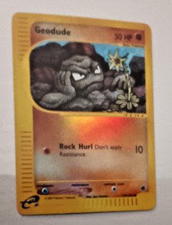 Geodude - 110/165 - Pokemon Expedition Reverse Holo Rare Card Near Mint - Image 1