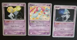 Pokemon TCG World Championships 2010 Uxie Mesprit Azelf 3 Card Lot - Image 1