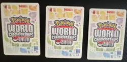 Pokemon TCG World Championships 2010 Uxie Mesprit Azelf 3 Card Lot - Image 2