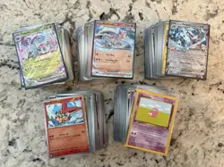 Pokemon Card Lot 500+ Bulk Cards - Holos, V/EX, Japanese, Vintage, Mixed - Image 3