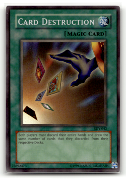 Card Destruction SDY-042 Unlimited Super Rare Starter Deck: Yugi LP - Image 1