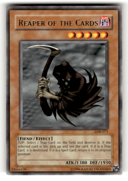 Reaper of the Cards LOB-071 Unlimited Rare The Legend of Blue Eyes White Dragon - Image 1