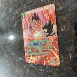 Kaio-Ken Son Goku Decisive Battle BT15 SPR Foil Dragon Ball Super Card Game | NM - Image 2