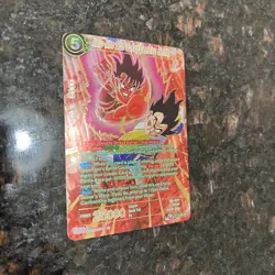 Kaio-Ken Son Goku Decisive Battle BT15 SPR Foil Dragon Ball Super Card Game | NM - Image 3