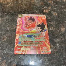 Kaio-Ken Son Goku Decisive Battle BT15 SPR Foil Dragon Ball Super Card Game | NM - Image 4