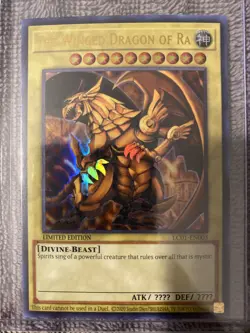 Yu-Gi-Oh! TCG Set of Egyptian God Cards (Obelisk, Ra, Slifer) Legendary... - Image 2