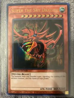 Yu-Gi-Oh! TCG Set of Egyptian God Cards (Obelisk, Ra, Slifer) Legendary... - Image 4