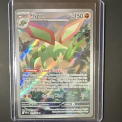 Pokemon TCG Flygon 101/094 Me02: Phantasmal Flames Holo Illustration Rare Card - Image 1
