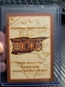 BANDAI One Piece Hyper Battle C69 LUFFY HOLO FOIL SCARCE EARLY CARD - Image 2