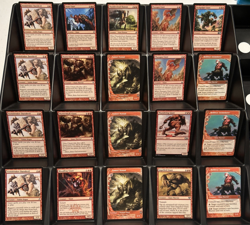MTG 40-Card Deck Pack – Mono Red Burn Spells + Giants Tribal | Just Add Lands - Image 1