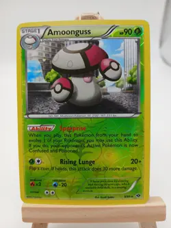 Amoonguss 9/99 - B&W Next Destinies - Rare Reverse Holo LP Pokemon Card, 2012 - Image 1