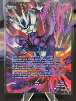 Dragon Ball Super Card Game Cooler, Incredible Strongest Warrior BT29-029 SLR - Image 1