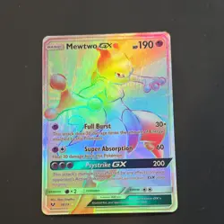 Mewtwo GX 76/73 PSA 9 MINT Secret Rare 2017 Shining Legends Pokemon Card (3) - Image 1
