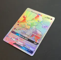 Mewtwo GX 76/73 PSA 9 MINT Secret Rare 2017 Shining Legends Pokemon Card (3) - Image 3