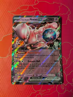 Team Rocket's Mewtwo ex SVP 216 - Black Star Promo - Pokemon card - rare - HOLO - Image 1