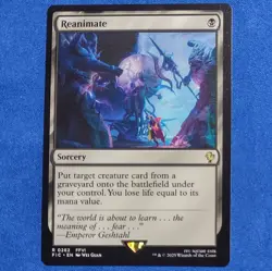 Reanimate Commander: Final Fantasy NM Magic The Gathering - Image 1