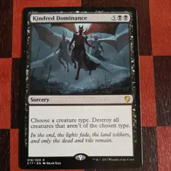 Mtg Kindred Dominance NM Commander 2017 Regular Rare Magic Card - Image 2