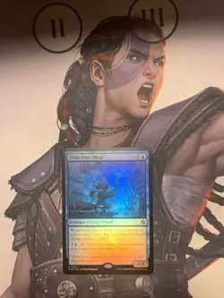 x1 Dour Port-Mage BLB Bloomburrow MTG 47 FOIL RARE M/NM 1x - Image 1