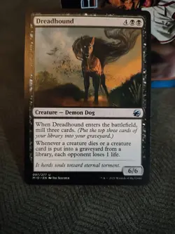 Dreadhound Innistrad: Midnight Hunt Regular - Image 1