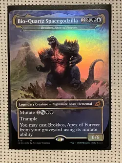 Bio-Quartz Spacegodzilla - Brokkos, Apex of Forever Ikoria Foil - Image 1