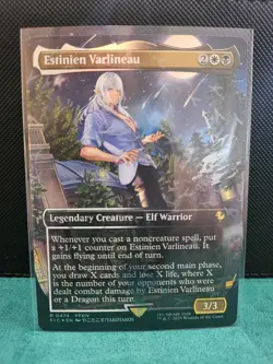 Estinien Varlineau (Borderless) (Chocobo Track Foil) Commander: Final Fantasy - Image 1
