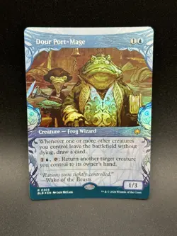 MTG Dour Port-Mage R Bloomburrow #303 FOIL - Image 1