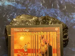 MTG MISERS CAGE J MIRACOLA PROOF - Image 3