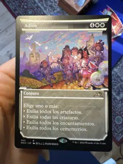 Spanish Showcase Farewell ⭐Adios⭐ Kamigawa Neon Dynasty • NM • Mtg (557) - Image 1