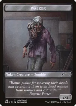 MTG Secret Lair The Walking Dead Walker Token #151 x1 Foil NM/M - Image 1