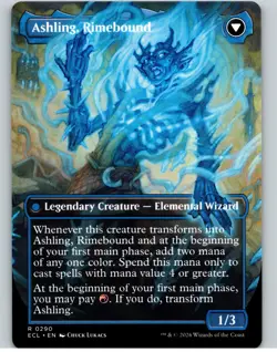 Ashling, Rekindled / Rimebound (Borderless) #290 - Rare - Lorwyn Eclipsed - ECL - Image 2