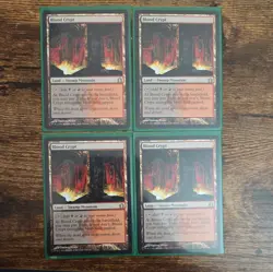 MTG 4x Blood Crypt - NM - Return to Ravnica English - Image 1