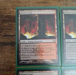 MTG 4x Blood Crypt - NM - Return to Ravnica English - Image 2