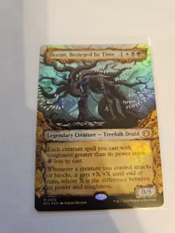 Doran, Besieged by Time Showcase FOIL MTG Lorwyn Eclipsed Nm/M - Image 1