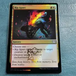 Rip Apart Strixhaven: School of Mages Uncommon 225/275 Foil NM MTG - Image 1
