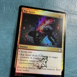 Rip Apart Strixhaven: School of Mages Uncommon 225/275 Foil NM MTG - Image 3